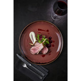 Dudson Harvest Coupe Plates Plum 260mm (12 Pack)