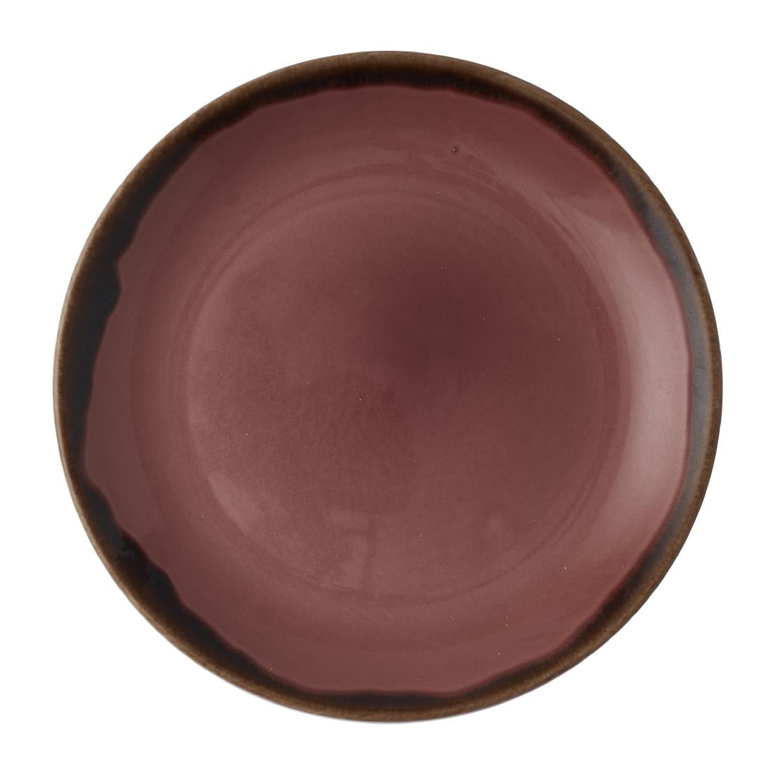 Dudson Harvest Coupe Plates Plum 220mm (12 Pack)