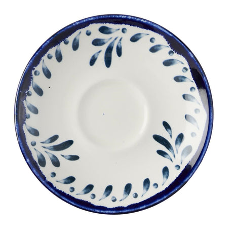 Dudson Harvest Mediterranean Cappuccino Saucers 6.25 inch (12 Pack)