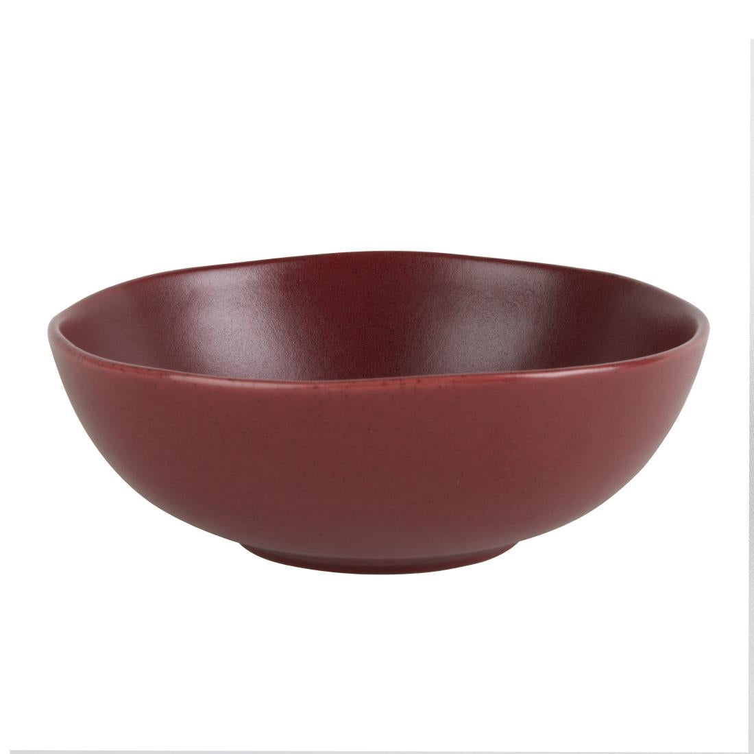 Olympia Build-a-Bowls Deep Bowls Red 225mm (4 Pack)