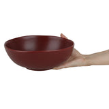 Olympia Build-a-Bowls Deep Bowls Red 225mm (4 Pack)