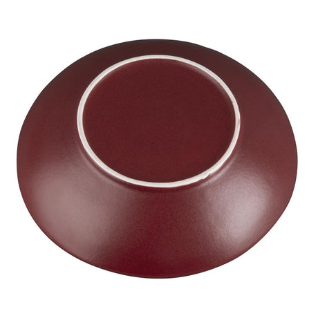 Olympia Build-a-Bowls Flat Bowls Red 250mm (4 Pack)