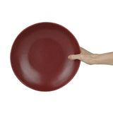 Olympia Build-a-Bowls Flat Bowls Red 250mm (4 Pack)