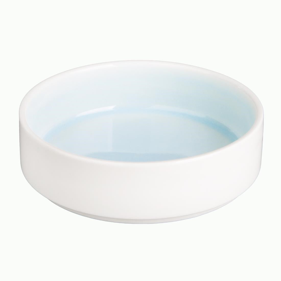 Olympia Fondant Stacking Bowls Aqua 152mm (6 Pack)