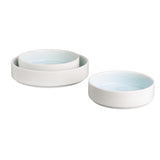Olympia Fondant Stacking Bowls Aqua 215mm (4 Pack)