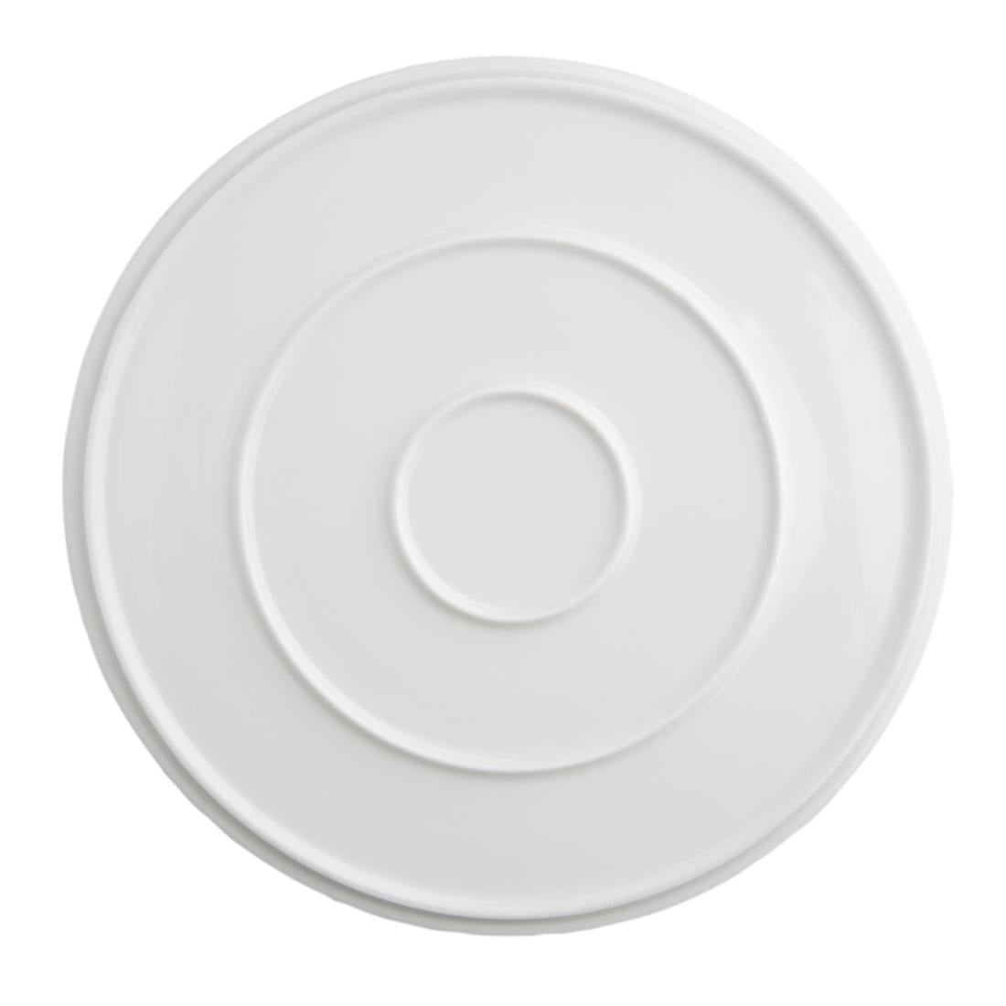 Olympia Fondant Plates Aqua 270mm (4 Pack)