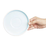 Olympia Fondant Saucers Aqua 155mm (6 Pack)