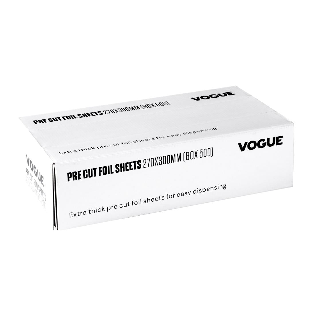 Vogue Aluminium Foil Sheets 270x300mm (500 pack)
