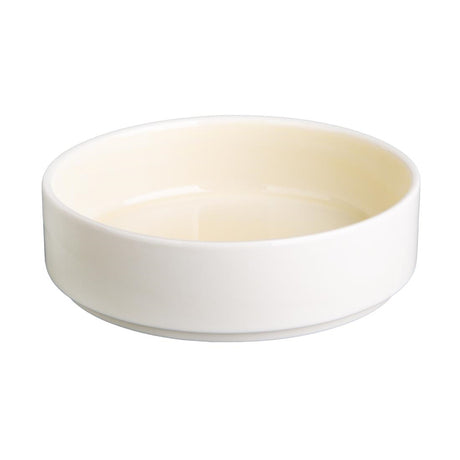 Olympia Fondant Stacking Bowls Lemon 152mm (6 Pack)