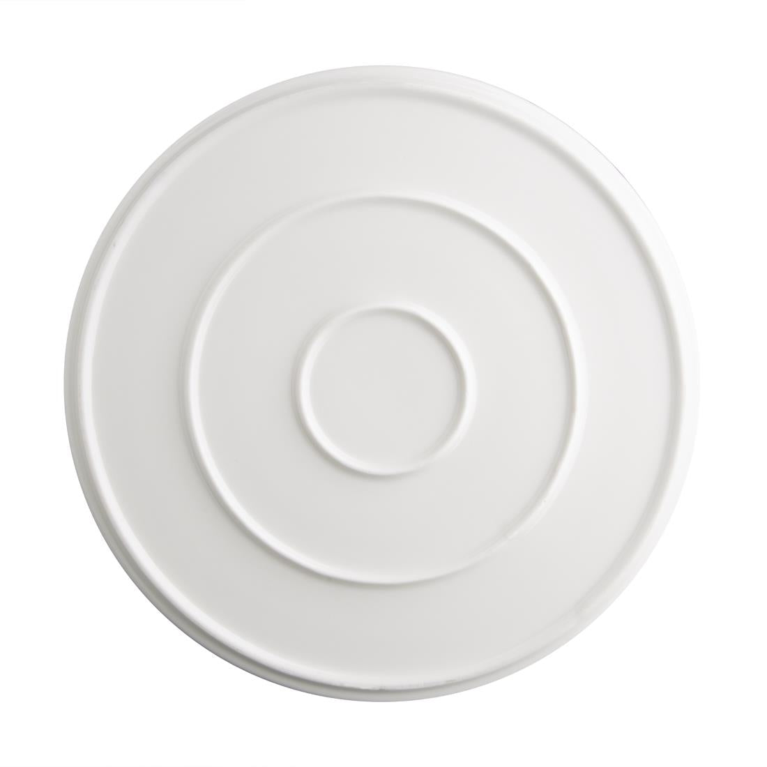 Olympia Fondant Plates Lemon 270mm (4 Pack)