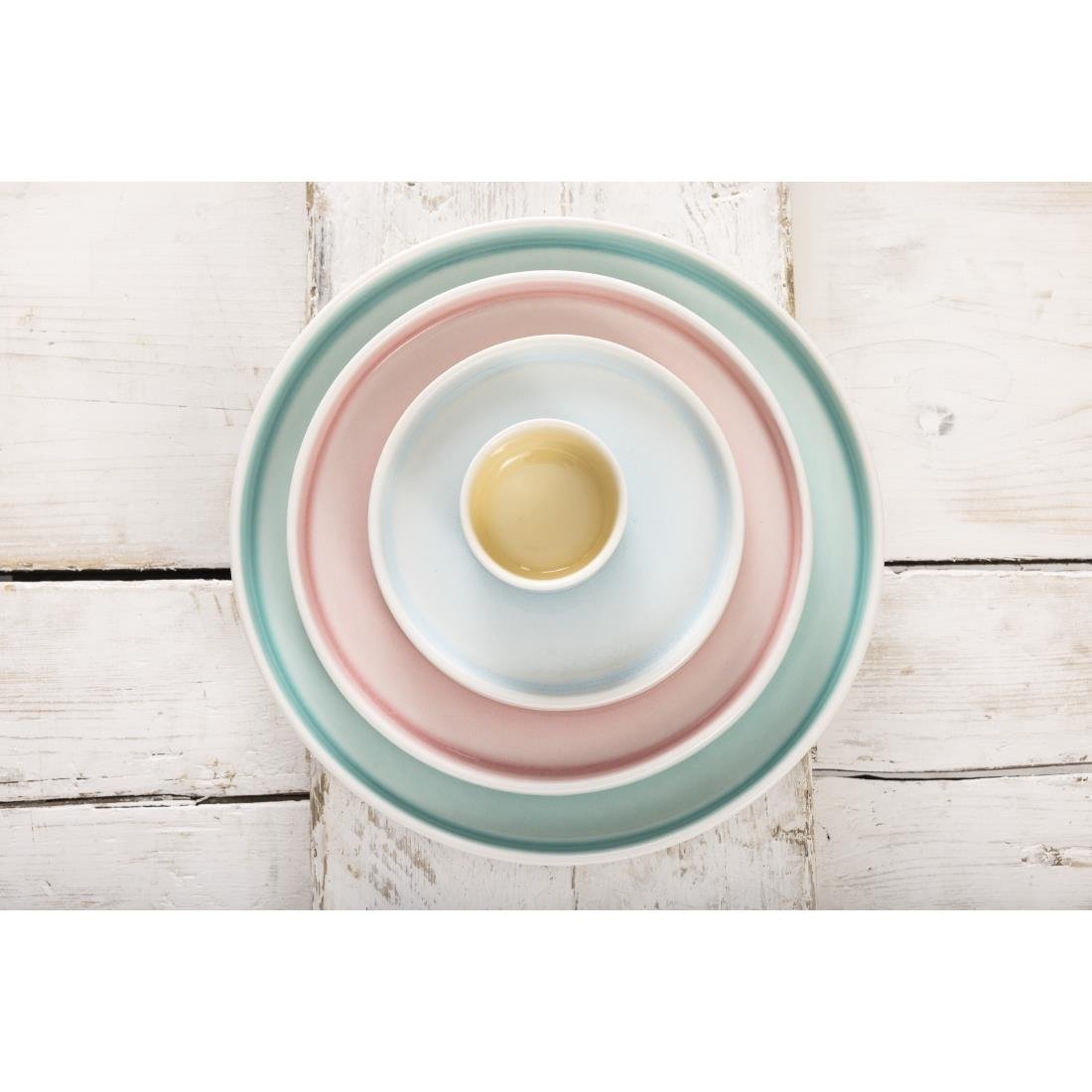 Olympia Fondant Plates Pink 215mm (6 Pack)