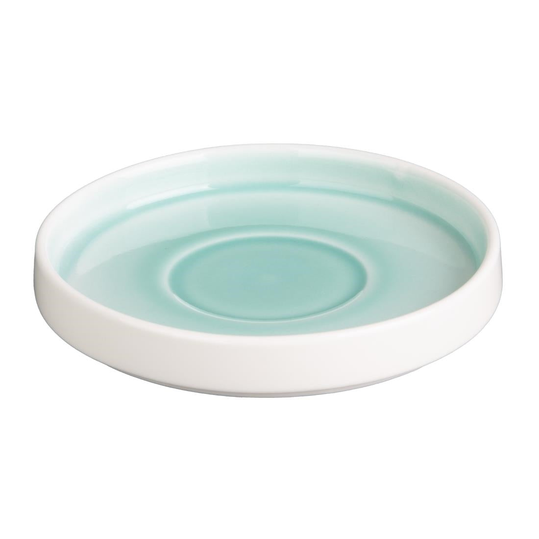 Olympia Fondant Saucers Mint 136mm (6 Pack)