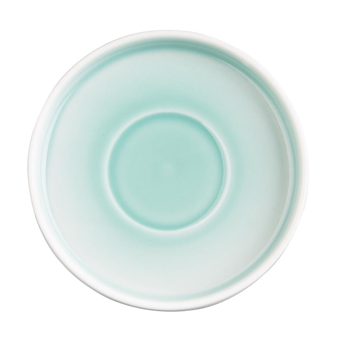 Olympia Fondant Saucers Mint 136mm (6 Pack)