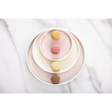 Olympia Fondant Plates Pink 270mm (4 Pack)