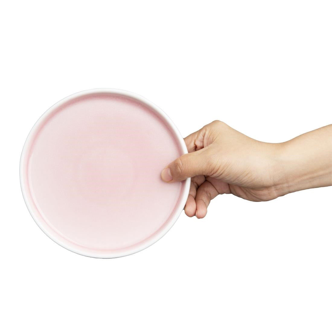 Olympia Fondant Plates Pink 156mm (6 Pack)