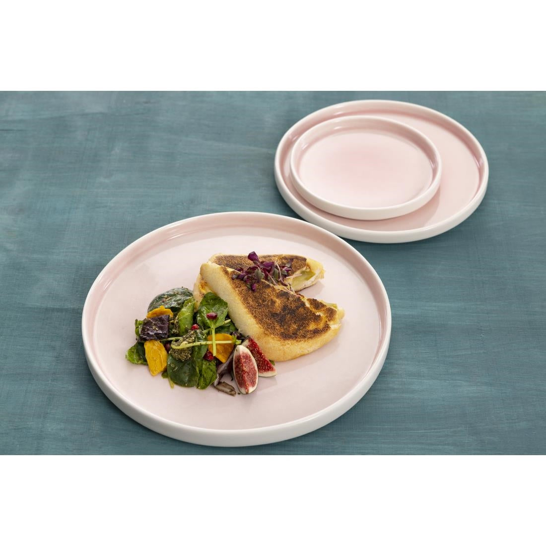 Olympia Fondant Plates Pink 156mm (6 Pack)