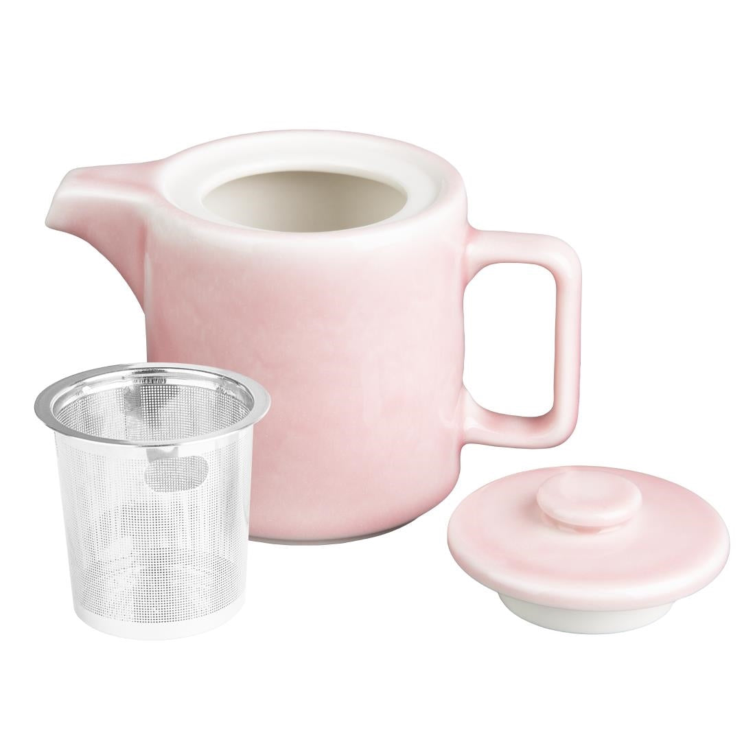 Olympia Fondant Tea Pots Pink 450ml (2 Pack)