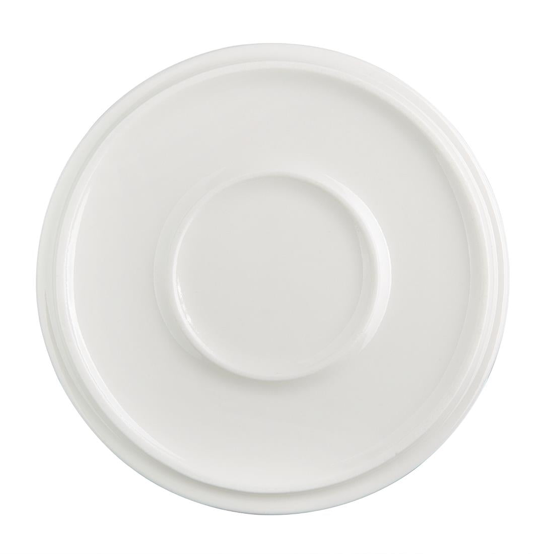 Olympia Fondant Saucers Pink 136mm (6 Pack)