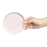 Olympia Fondant Saucers Pink 136mm (6 Pack)