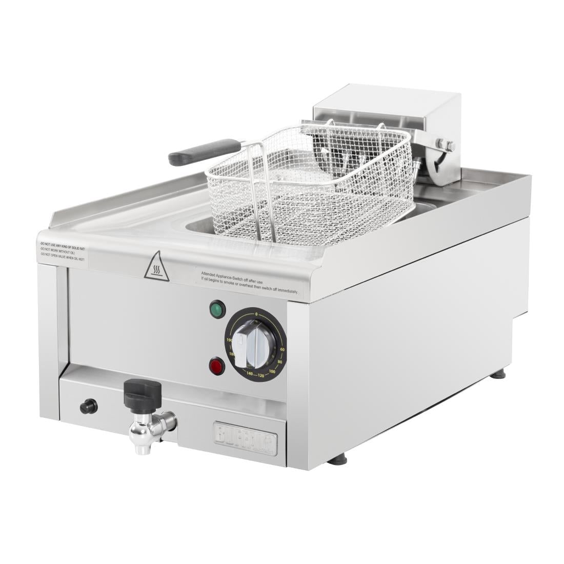 Buffalo 600 Series Single Tank Electric Fryer 8Ltr Three Phase