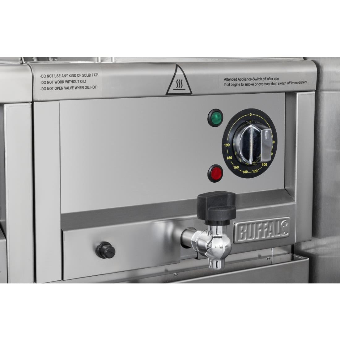 Buffalo 600 Series Single Tank Electric Fryer 8Ltr Three Phase
