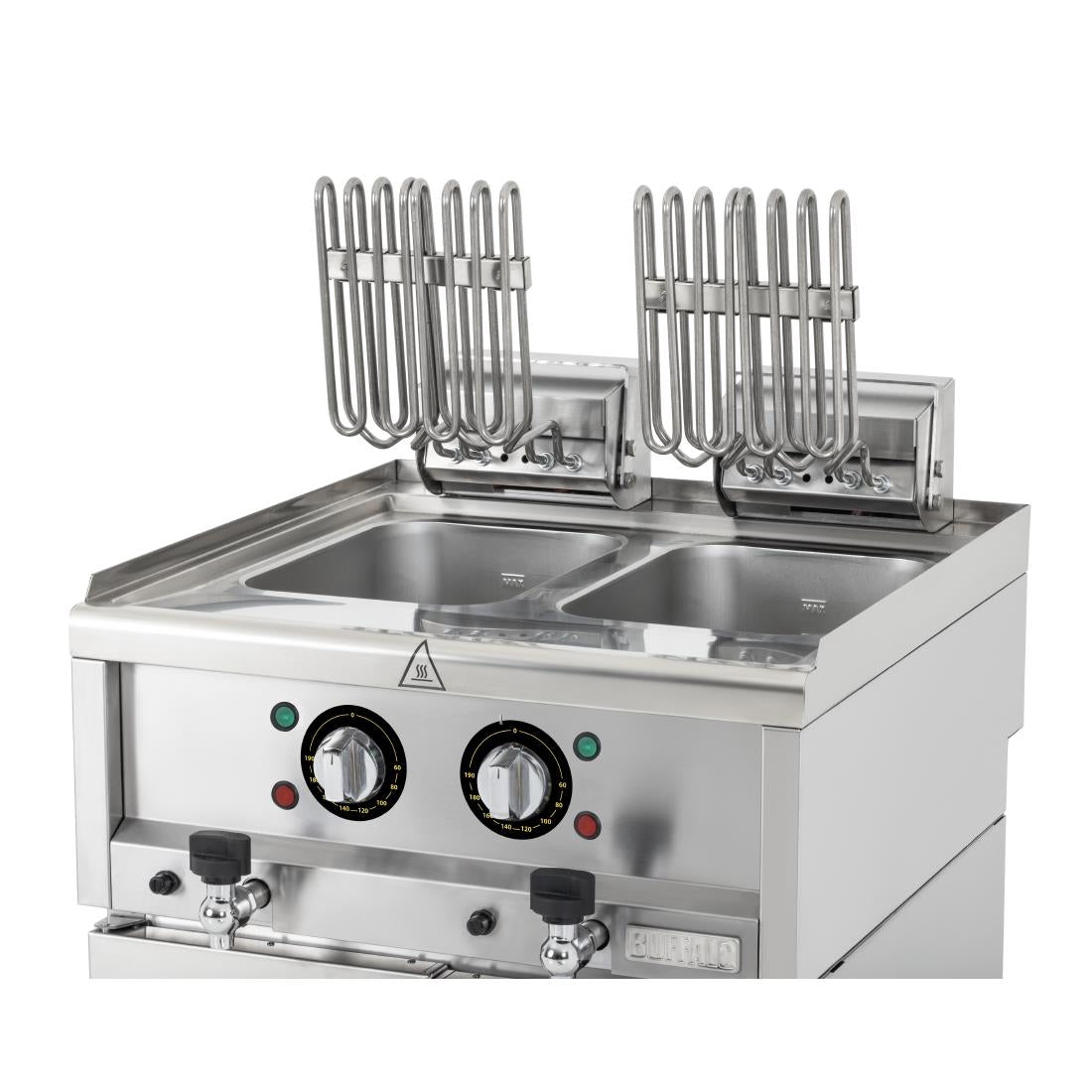 Buffalo 600 Series Twin Tank Electric Fryer 2 x 8Ltr