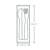 Vegware Compostable Paper Cutlery Kit 4in1 (Case of 250)