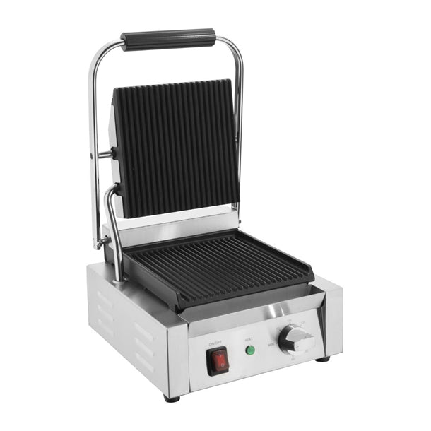 Buffalo Bistro Ribbed Contact Grill