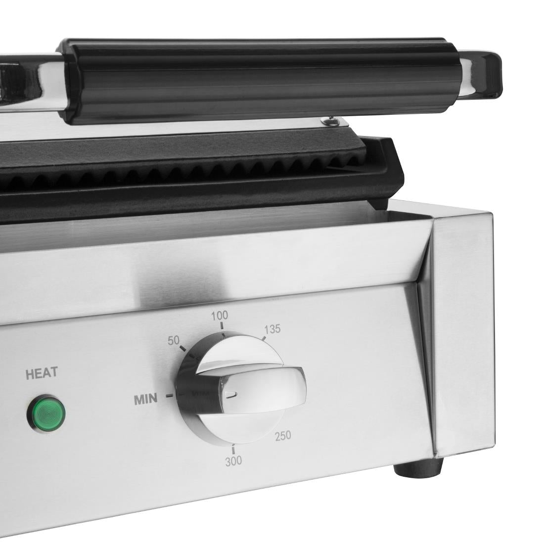 Buffalo Bistro Double Ribbed Contact Grill