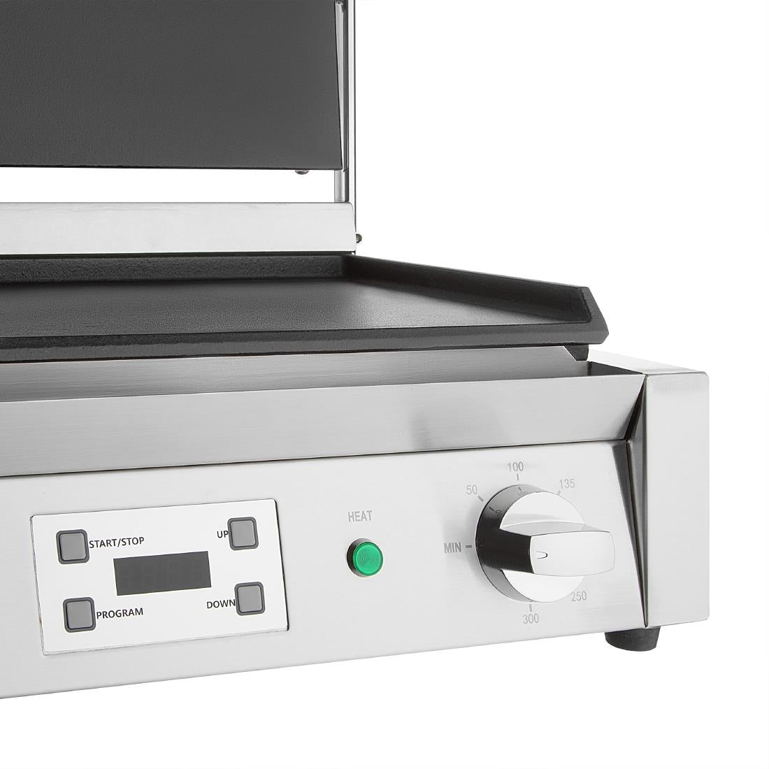 Buffalo Extra Large Contact Grill Double Flat Plate