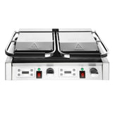 Buffalo Double Contact Grill Ribbed Plates