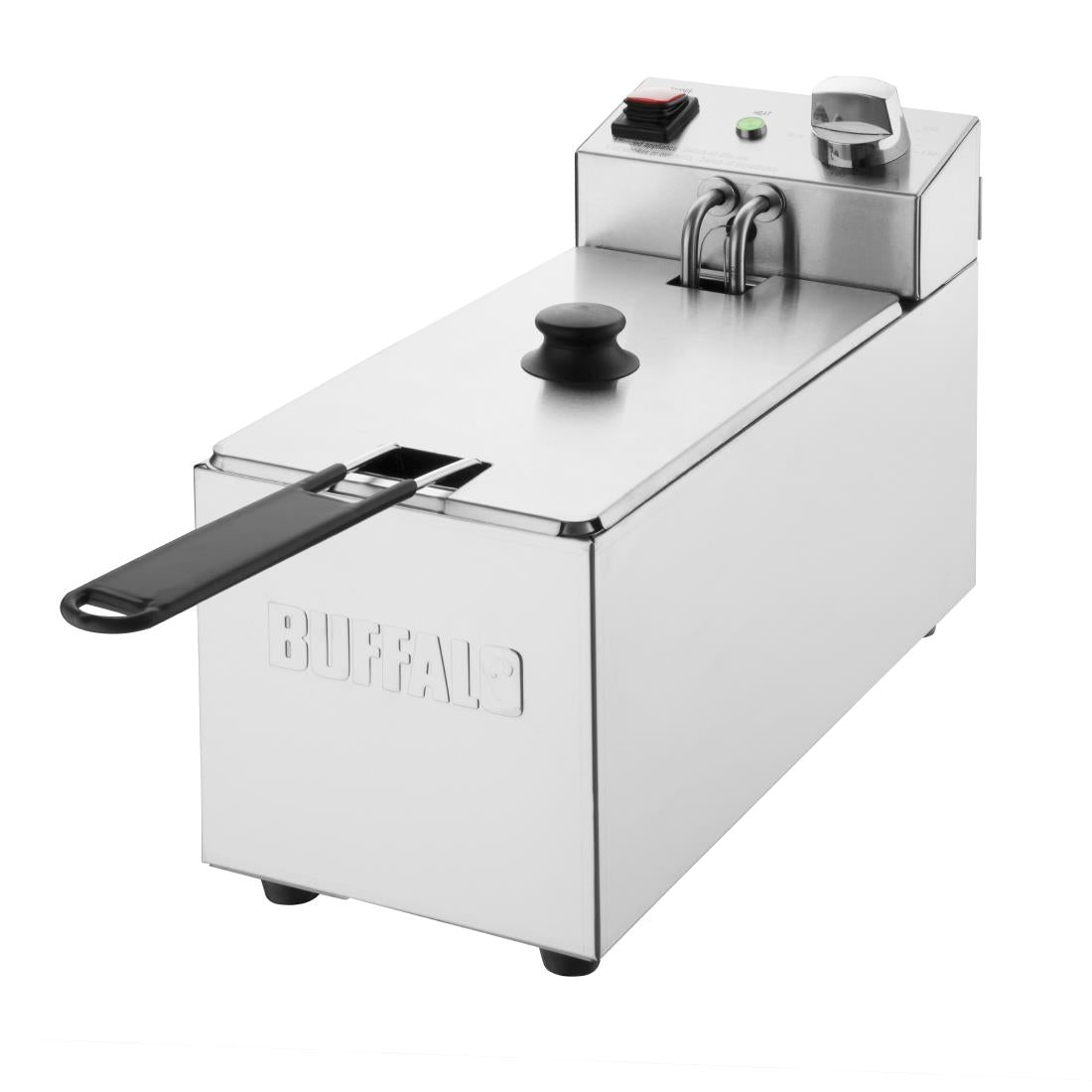 Buffalo Single Tank Single Basket 3Ltr Countertop Fryer 2kW