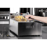 Buffalo Countertop Electric Fryer 2x3Ltr