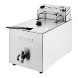 Buffalo Countertop Electric Fryer with Timer 8Ltr