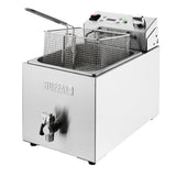 Buffalo Countertop Electric Fryer with Timer 8Ltr