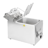 Buffalo Countertop Electric Fryer with Timer 8Ltr