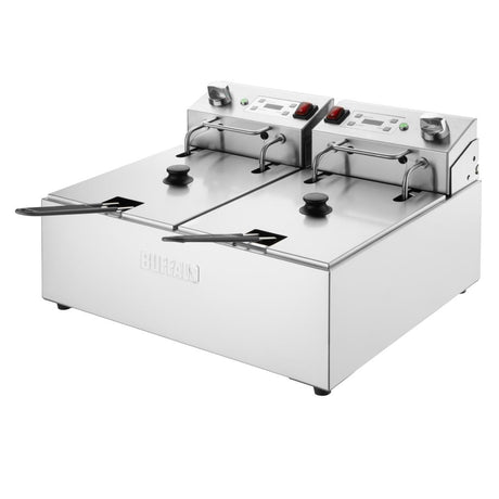 Buffalo Electric Fryer with Timer 2x5Ltr