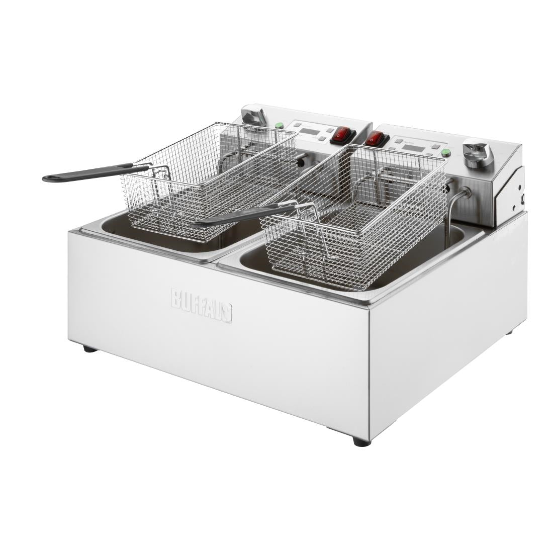 Buffalo Electric Fryer with Timer 2x5Ltr