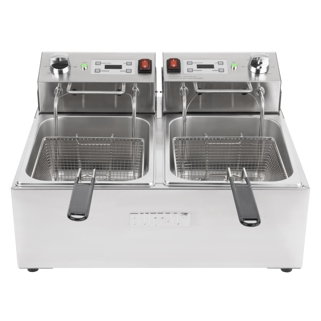 Buffalo Electric Fryer with Timer 2x5Ltr