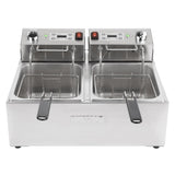 Buffalo Electric Fryer with Timer 2x5Ltr