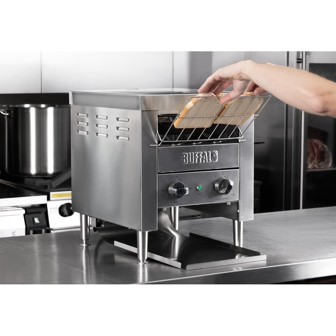 Buffalo Double Slice Conveyor Toaster