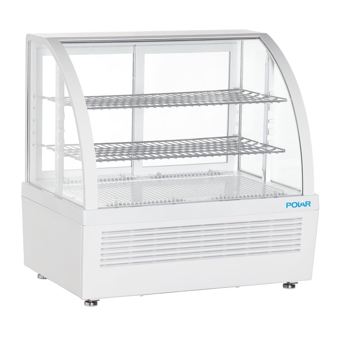 Polar C-Series Countertop Display Fridge White 100Ltr