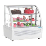 Polar C-Series Countertop Display Fridge White 100Ltr