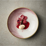 Churchill Stonecast Accents Evolve Coupe Bowls Petal Pink 248mm (12 Pack)