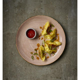 Churchill Stonecast Raw Terracotta Evolve Coupe Plates 288mm (12 Pack)