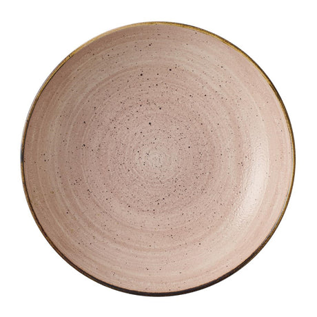 Churchill Stonecast Raw Terracotta Evolve Coupe Bowls 248mm (12 Pack)