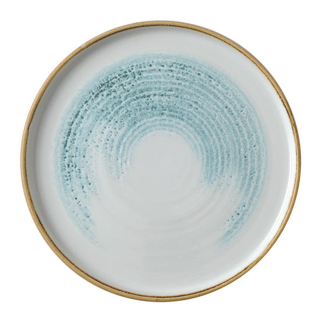Churchill Homespun Accents Walled Plates Aquamarine 260mm (6 Pack)