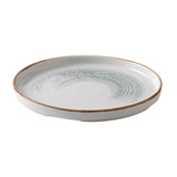 Churchill Homespun Accents Jasper Grey Walled Plates 220mm (6 Pack)