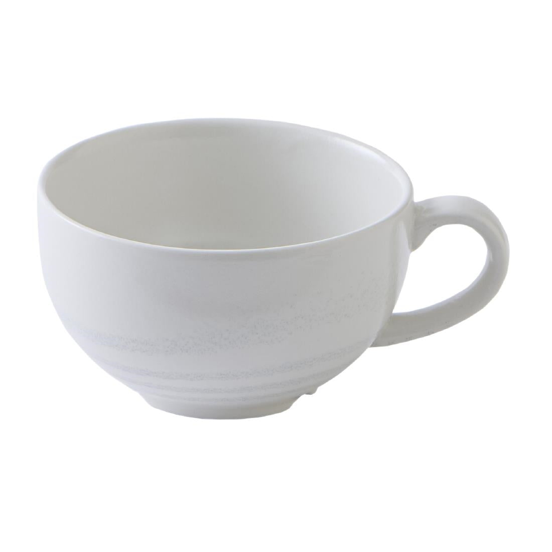 Dudson Harvest Norse Cappuccino Cups White 220ml (12 Pack)