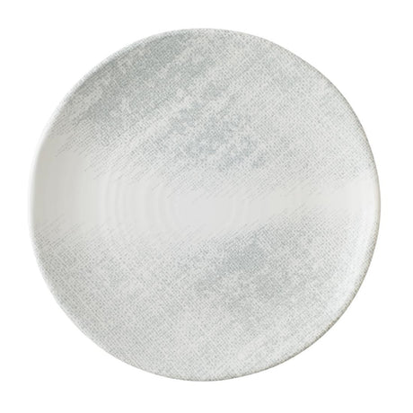 Dudson Makers Collection Organic Coupe Plates Jute Grey 229mm (12 Pack)